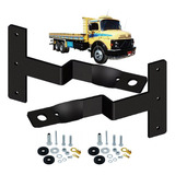 Suporte Antena Mercedes Mb Antigo Carona Motorista Parafusos