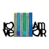 Suporte Aparador De Livros, Dvds, Cds - Love Amor