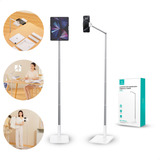 Suporte Apoio Pedestal Ajustável Giratório P Celular Tablet