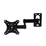 Suporte Articulado De Parede Para TV- Ajuste Livre- Adequado Para TVs De 10 A 27 Polegadas- VESA 50 - 50 A 100 - 100mm- Suporta Um Peso Máximo De 10 Quilogramas