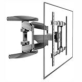 Suporte Articulado De Parede Para TV Ajuste Livre Adequado Para TVs Planas E Curvas De 32 A 80 Polegadas VESA 400 X 600 Max Suporta Um Peso Máximo De 60 Quilogramas Instalação Fácil Preto