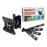 Suporte Articulado De Tv Regulavel E Inclinavel Prismatic Cor Preto