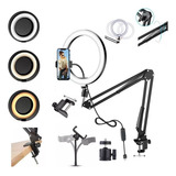 Suporte Articulado High Light Para Mesa Braço De Ringlight