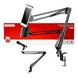 Suporte Articulado Para Microfone Tablet Celular Resistente