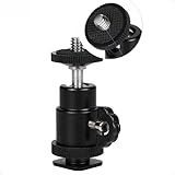 Suporte Ball Head Giro 360 Graus P-Tripé Cabeça Rosca 1-4 Bola Giratória Em Inox Carga Até 1-5kg
