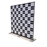 Suporte Banner Painel Backdrop 3x2 3 Pés Estrutura Fechada