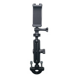 Suporte Barra Guidão Bike Moto 360 Câmera Gopro E Similares