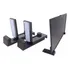 Suporte Base Mesa Monitor Tv Tela Lcd Regulável Ajustável Cor Preto