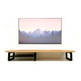 Suporte Base Monitor Stand 85x22cm Stand Pé Oval Gamer