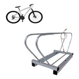 Suporte Bicicletário Bike Estacionamento Expositor De Chão
