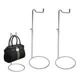 Suporte Bolsa Expositor De Balcão Cromado Kit 10 Unidades