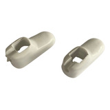 Suporte Botinha Quebra Sol Fusca Variant Brasilia Par Branco