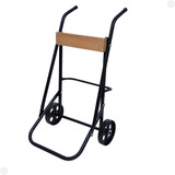 Suporte C Carrinho P Motor De Popa Plus 15 A 25hp 2 Rodas