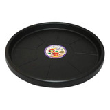 Suporte C Rodinhas Prato Para Vaso Em Abs 35cm Varias Cores