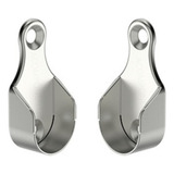 Suporte Cabideiro Oval Oblongo Tubo Cromado Zamac 1 000uni