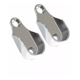 Suporte Cabideiro Oval Oblongo Tubo Cromado Zamac 100 Und