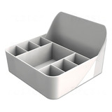 Suporte Café Porta Sachês De Chás Açúcares Colheres Unitermi Cor Branco