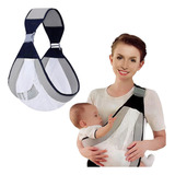 Suporte Canguru Carregar Bebê Ajustável Baby Sling Conforto