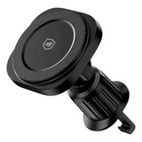Suporte Carregador Veicular Indução Wirelles Magsafe Até 15w Tank Car Integrado Gshield Preto