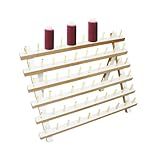 Suporte Carretel Linha 60 Pino Mesa Porta Bobina Carretel Linha Organizador