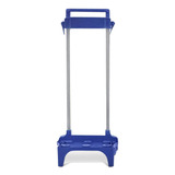 Suporte Carrinho Grande 40cm Rodinha Mochila Escolar Azul