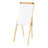 Suporte Cavalete Madeira Flip Chart E Quadro Branco Dobrável