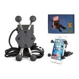 Suporte Celular C Carregador Usb Next 250 300 Maxsym 400