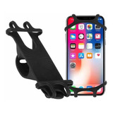 Suporte Celular Com Ajuste 5 8 Guidão Bike Silicone Elástico