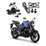 Suporte Celular Com Usb Moto Yamaha Mt 03 2020 2021 2022
