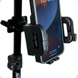 Suporte Celular De Pedestal Ler Letra Cifra Microfone Sp c12
