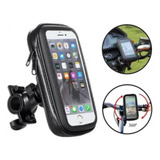 Suporte Celular Gps Moto Bicicleta Impermeável 360 Motoboy 