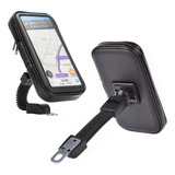 Suporte Celular Gps Moto Case Impermeável Até 6 5