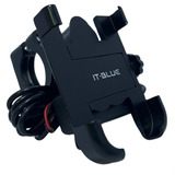 Suporte Celular Moto Bike Alumínio Guidão Com Carregador
