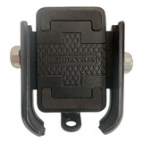 Suporte Celular Moto S Carregador Aluminio Articulado Preto