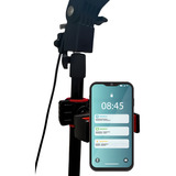 Suporte Celular Para Pedestais Ring Light Tripe Iluminação