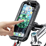 Suporte Celular Prova D agua Para Moto Bicicleta Universal