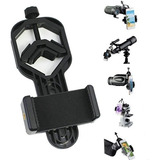 Suporte Celular Smartphone Adaptador Microscópio Luneta