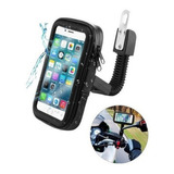 Suporte Celular Smartphone Gps Moto Retrovisor