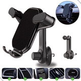 Suporte Celular Veicular Universal Clip Saida Ar Resistente Cor Preto