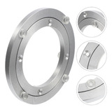 Suporte Centro De Mesa Giratório Tampos Vidro Madeira 40cm