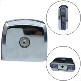 Suporte Centro P Vidro Guarda Corpo Sacada 1329 Cromado