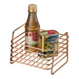 Suporte Cesto Multiuso De Cozinha Porta Temperos Utensílios