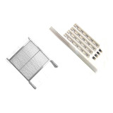 Suporte Churrasqueira Pequena Até 60cm Grelha Moeda 45cm