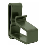 Suporte Clip De Cintura Porta Abafador Eletrônico Verde