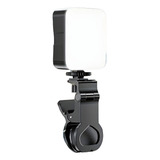 Suporte Clipe Celular Flash Led Luz Câmera Clip Rosca 1 4