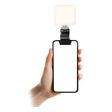 Suporte Clipe Celular Flash Led Luz Câmera Clip Rosca 1 4