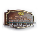 Suporte Clube Da Cachaça Com 6 Copos