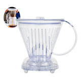 Suporte Coador De Café Tipo Clever Dripper 500ml Com Tampa