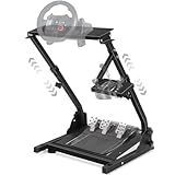 Suporte Cockpit Para Volante Logitech- Suporte Volante- Cockpit- Cockpit G25-G27-G29-G920-T300RS-T300GT-T500RS-TGT-T150-TS-PC-CSL-CSR-CSW- Suporte Para Volantes Preto- Suporte De Volante De Corrida