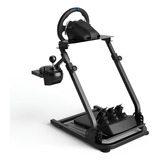 Suporte Cockpit Simulador P Volante E Pedal Metalred Fx6008